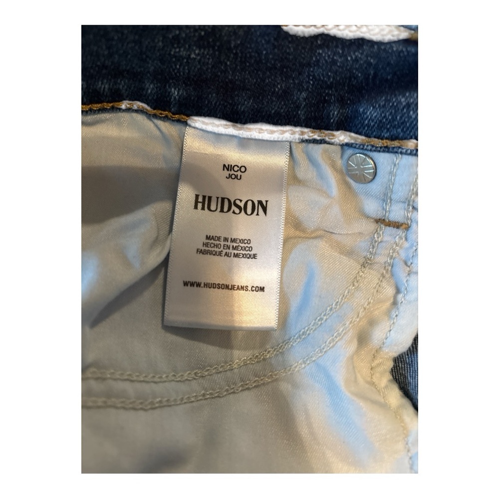 Hudson Jeans Relaxed Dark Blue Denim Size 34/27 - Picture 5 of 5